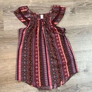 No Boundaries Juniors Fashion Blouse